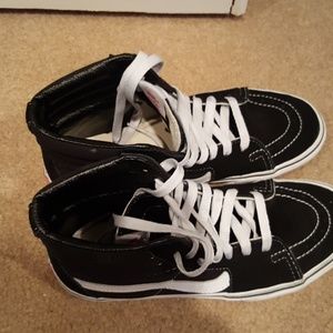 Vans black high-tops